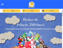 Tablet Screenshot of dipelucci.com.br